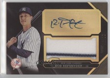 2016 Topps Triple Threads Unity Jumbo Relics /99 Rob Refsnyder Auto 10ea