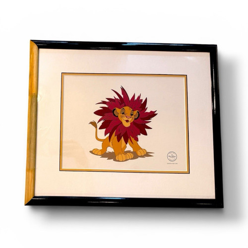 The Walt Disney Company Disney The Lion King Mane Event Art Cel w/ COA 1994