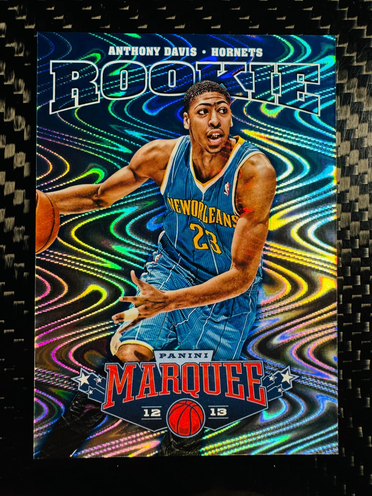 Anthony Davis 2012-13 Panini Marquee Group I Rookies Swirlorama RC #152 Hornets