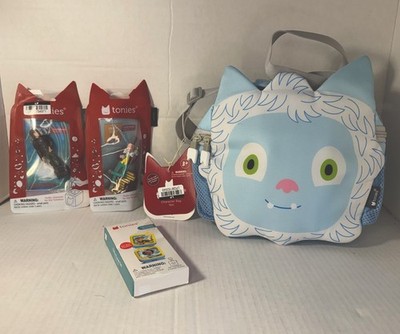 Tonies Bundle Lot W/Bag, Clever Tonies And 2 Characters