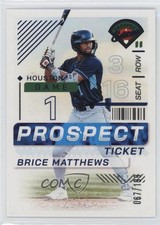 2024 Panini Prospect Edition Blue 67/199 Brice Matthews #112 0u66
