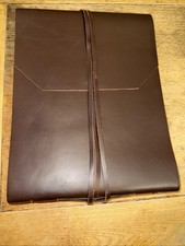 Rustic Ridge Large Genuine Leather Photo Album Scrapbook - NEW