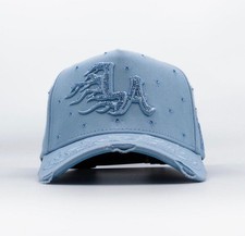 Sombreros BiggBoss X Klan LA Flames sombrero premium azul claro