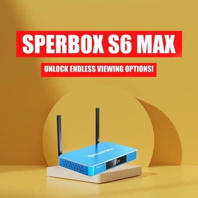 SuperBox S6Max TV BOX Authorized Distributor Quality Assurance Same Day Shipping