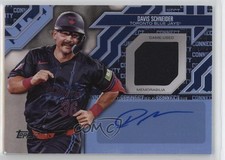 2025 Topps Series 2 City Connect Swatch Collection Davis Schneider Auto 0rd2