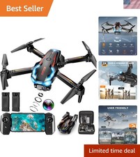 Drone with Camera for Adults, 2K HD FPV Drones with Upgrade Altitude Hold, On...