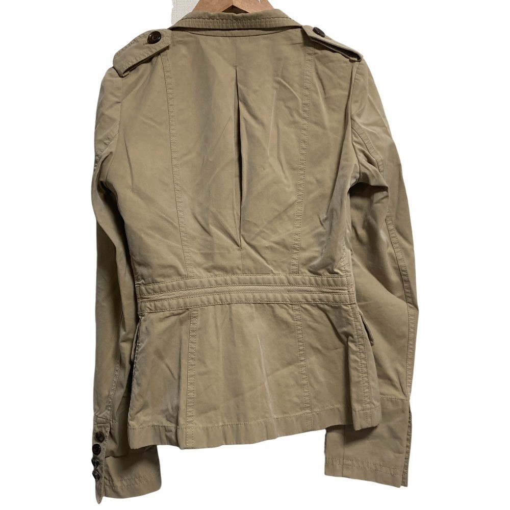 BURBERRY BLACK LABEL Trench-Style Jacket, Size 38, Beige Women