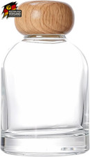 Aromatherapie-Glasdiffusor Flasche mit Holzkappe 150ml für Raumduft & Parfüm