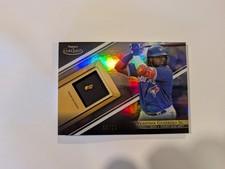2021 topps gold label vladimir guerrero jr Gold Prospect Relic Card /10 Gold Nug