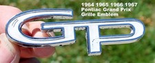 1964 1965 1966 1967 Pontiac Grand Prix Gp Emblem Oem Gm 7657958 1964 1965 1966 1967 Pontiac Grand Prix Gp Emblem Oem Gm 7657958