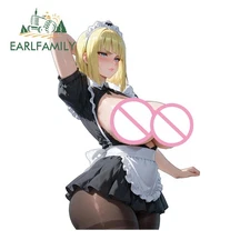 EARLFAMILY Samus Car Sticker Luggage Caravan Anime Car Door Suitcase SUV Decal