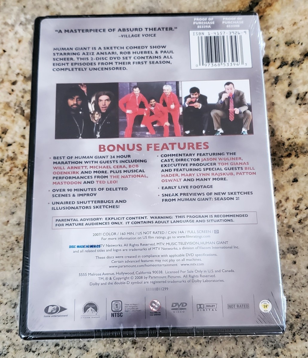 Human Giant: the Complete First Season (DVD, 2007) for sale