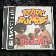 Midway Ready 2 Rumble Boxing Sony PlayStation 1 (1999) NTSC-U/C T Manual