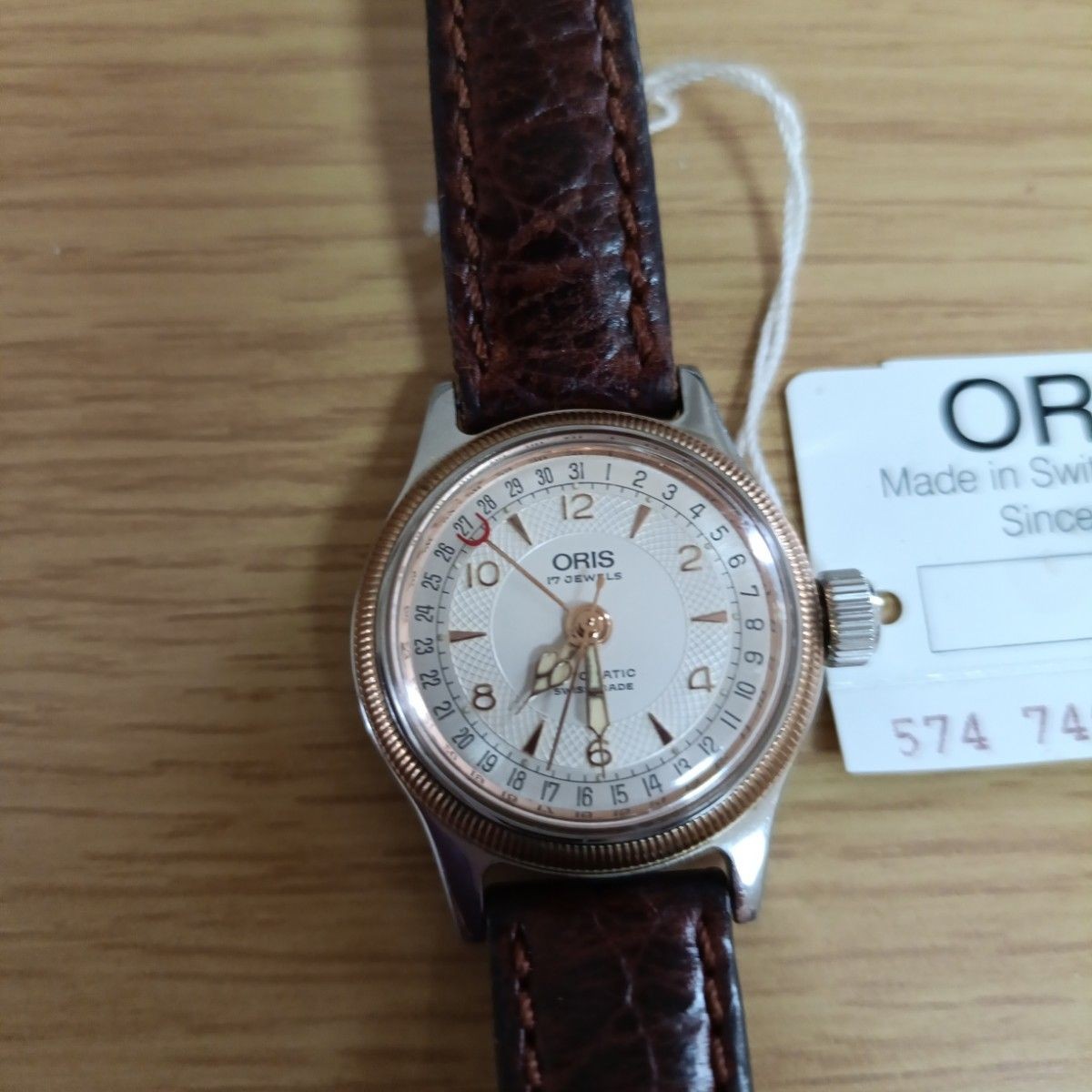 ORIS 574 7464 Automatic Ladies Pointer Date Watch… - image 2