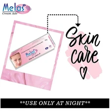 Melas Cream Adv Cream For Smooth & Glowing Skin, 10g For Men & Women (Pack Of 2)