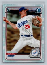 2020 Bowman Draft #BD-30 Clayton Beeter Chrome Refractor