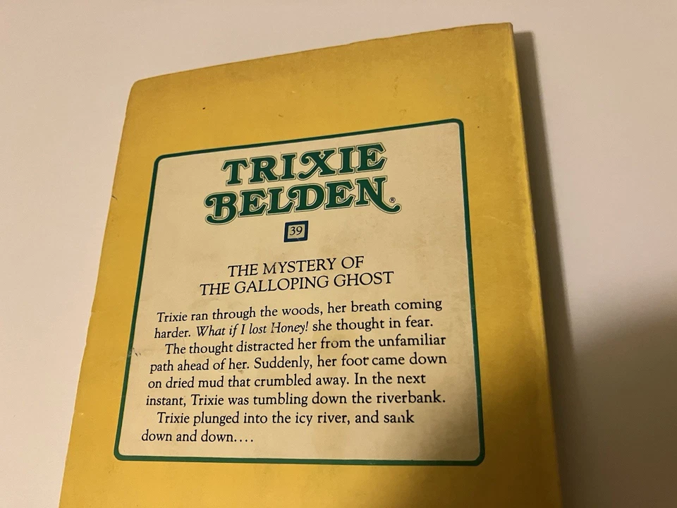 TRIXIE BELDEN BOOK #39 PB THE MYSTERY OF THE GALLOPING GHOST BY KATHRYN KENNY - Image 3 of 4