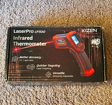 KIZEN LaserPro LP300 Laser Infrared Thermometer 12:1 -58&deg;F-1112&deg;F Adj