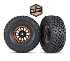 Traxxas 8474-orng - Method Black Orange Race Wheels W Bfg Tires 2 Traxxas 8474-orng - Method Black Orange Race Wheels W Bfg Tires 2
