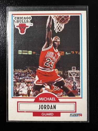 1990-91 Fleer Michael Jordan #26 Chicago Bulls (B) Combine Shipping