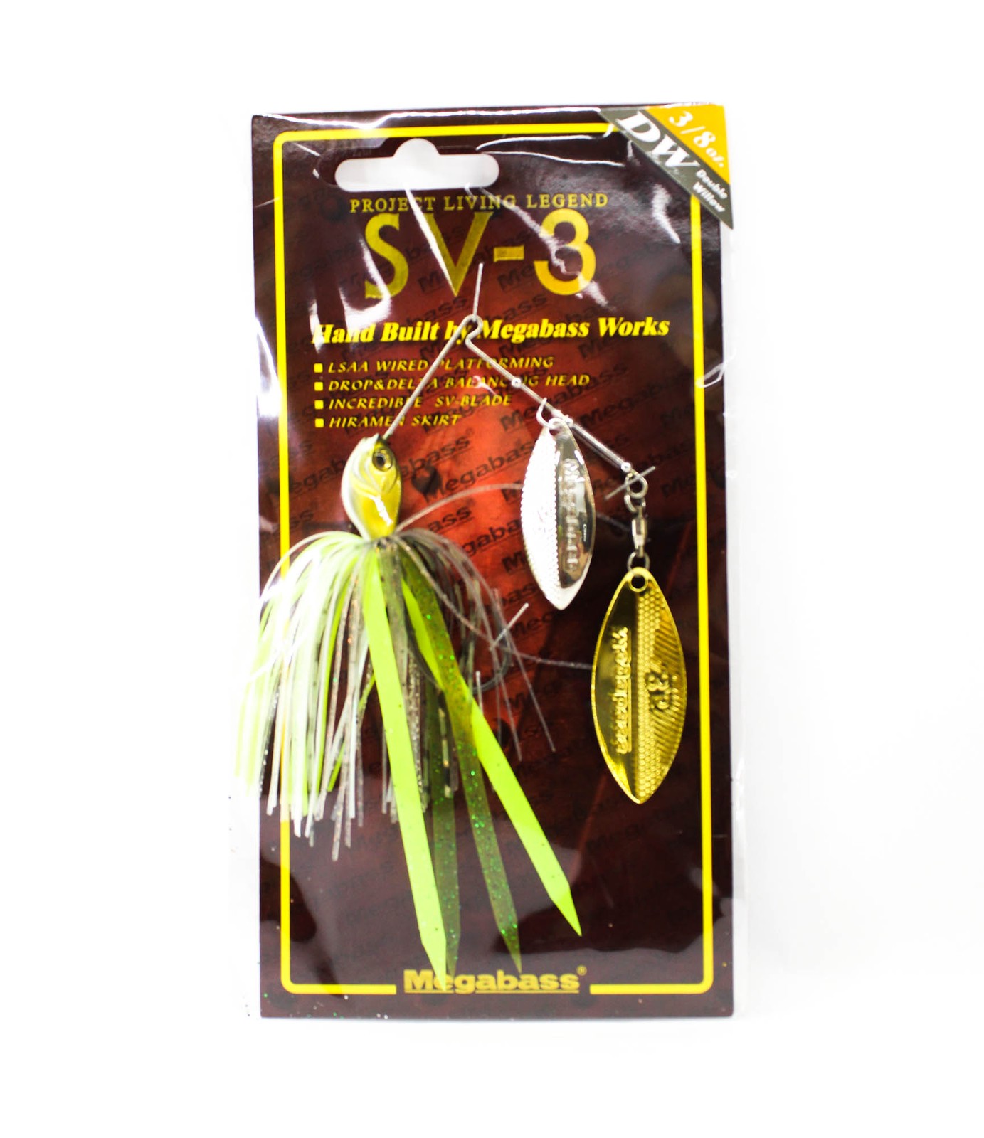 Megabass Spinner Bait SV 3 3/8 oz DW Ayu (3400)