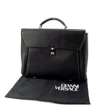 Borsa da lavoro Weekend Gianni respace Medusa nera x argento marca donna alta