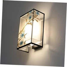 RV Decorative Fabric Ceiling Light with On&Off Switch, RV Wall Lamp Fixture, 
