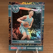 2024-25 Panini Haunted Hoops Tidjane Salaun #235 Holo Webs Charlotte Hornets NBA