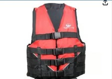 MARPAC DELUXE NYLON LIFE VEST REDBLACK LARGE/X-LARGE  8-1244TU