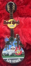Hard Rock Cafe Pin Las Vegas façade series, guitar hat, lapel logo
