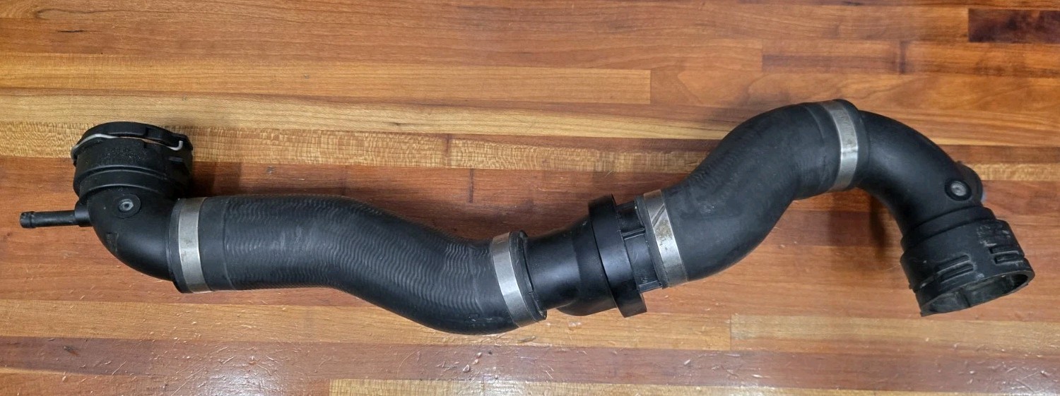 03-07 Bentley Continental Flying Spur Upper Coolant Hose Tube Pipe 3W0122051B