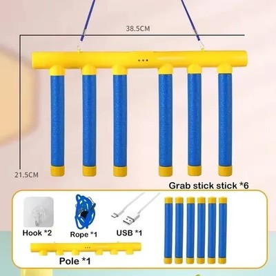 Challenge Falling Sticks Game Kids Stick Catching Toy Training Reaction ...