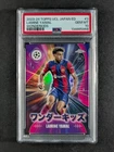 2023-24 Topps Japan Edition LAMINE YAMAL RC Chrome Refractor Wonderkids PSA 10