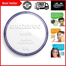 Classic Face and Body Paint, 18.8g Pot, White