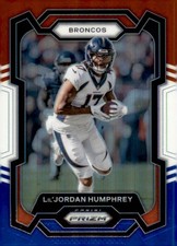 2023 Panini Prizm #90 Lil'Jordan Humphrey Red White and Blue