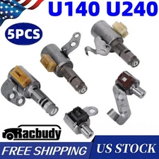 5PCS Transmission Shift Solenoid Kit For Toyota RAV4 Lexus U140E/F U240E/F U241E