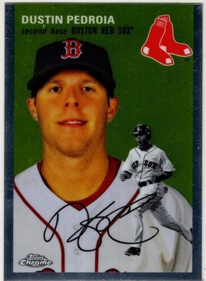 2023 Topps Chrome Baseball Dustin Pedroia No. 465 Boston Red Sox