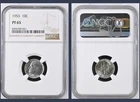 1953 Proof 10c Roosevelt Dime NGC PF65