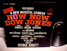 George Abbott How Now Dow Jones BROADWAY CAST RCA LSO 1142 STEREO DYNAGROOVE