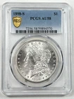 1898-S $1 Morgan Dollar PCGS AU58 90% Silver San Francisco US Coin BETTER DATE!