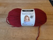 DEASTASH Loops and Threads Impeccable Yarn Color CLARET Acrylic NEW