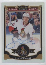 2015-16 O-Pee-Chee Platinum White Ice 3/99 Shane Prince #169 Rookie Auto RC 0a3