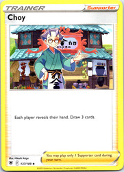 Choy 137/189 Astral Radiance Uncommon Trainer Supporter