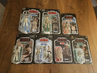 Star Wars Kenner Figuren 7 Stück Leia Luke Skywalker Han Solo Klaatu Admiral...
