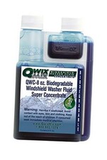 Windshield Washer Fluid Concentrate, 1 Bottle Makes 32 Gallons, 1/4 oz. blue