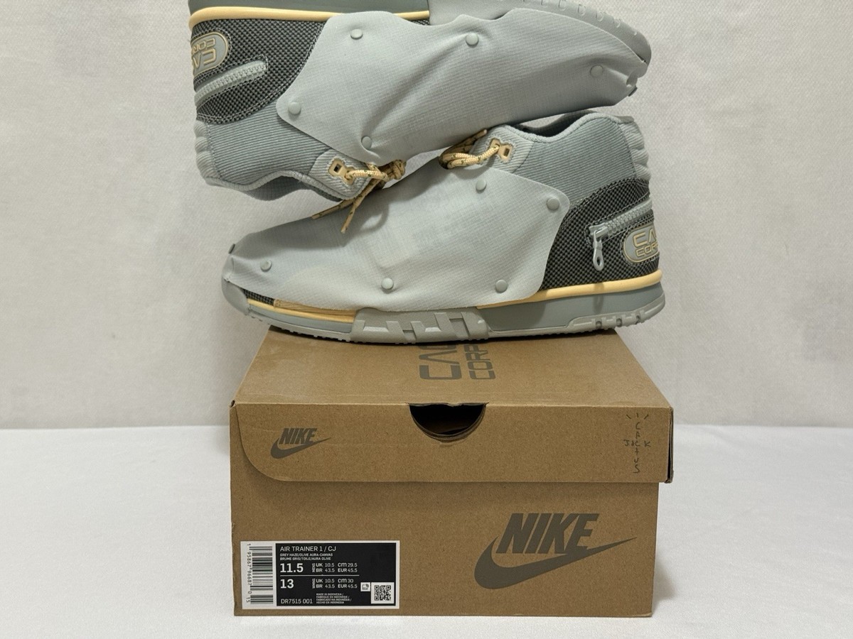 Nike Air Trainer 1 SP Travis Scott Grey Haze Men's Size 11.5