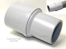 Carpet Cleaning Truckmount 2" Vac Hose SWIVEL CUFF
