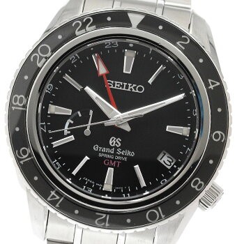 【Watch】SEIKO SBGE001/9R66-0AA0 Grand GMT Power Reserve Date Sp...
