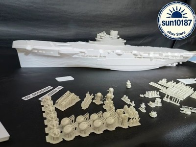 1/200 1/350 HMS Illustrious Aircraft Carrier 3DPrinted Resin Unpainted Model Kit