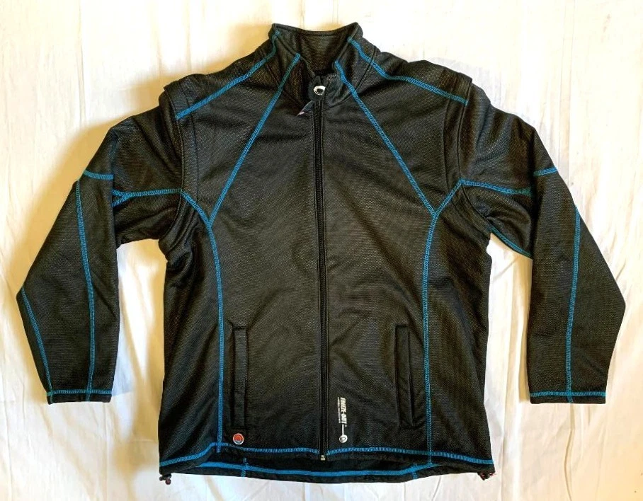 Bilt Freeze-Out Thermal Protection Jacket Black with Blue Stitching Men's Size L